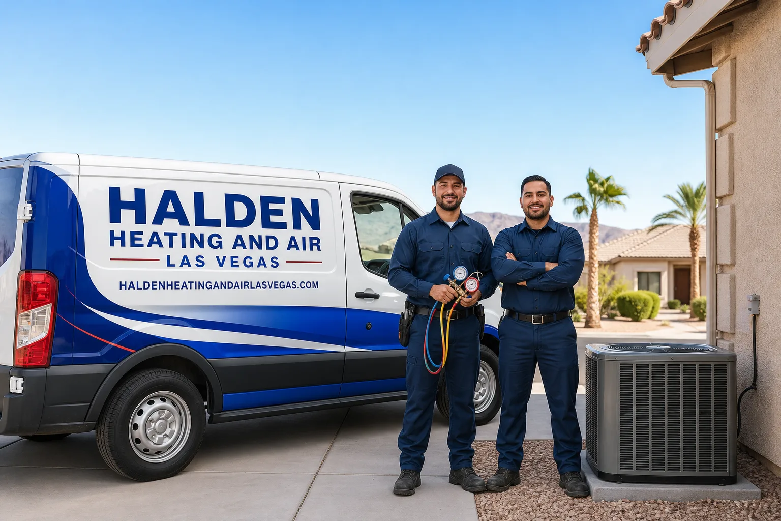 Halden Heating and Air Las Vegas hvac team